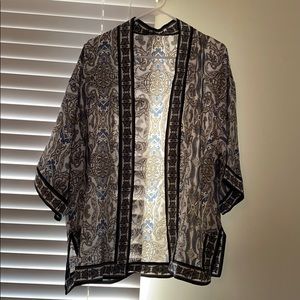 Max Studio shear jacket size small